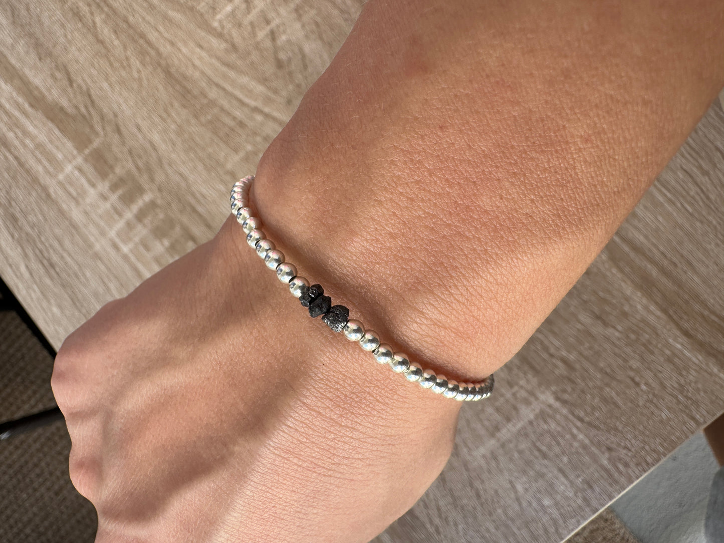 Raw Trio Bracelet
