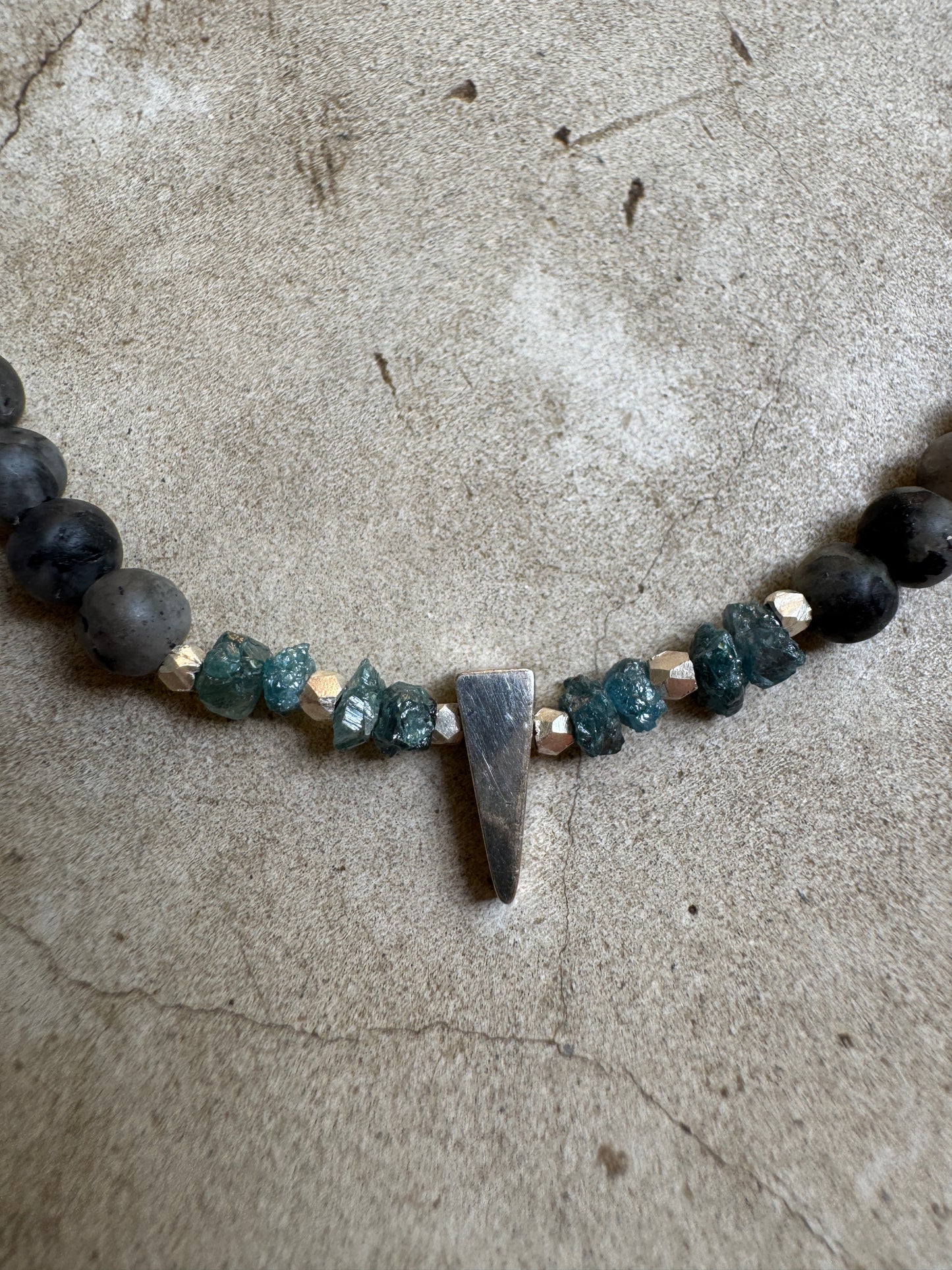 Gray cloud bracelet