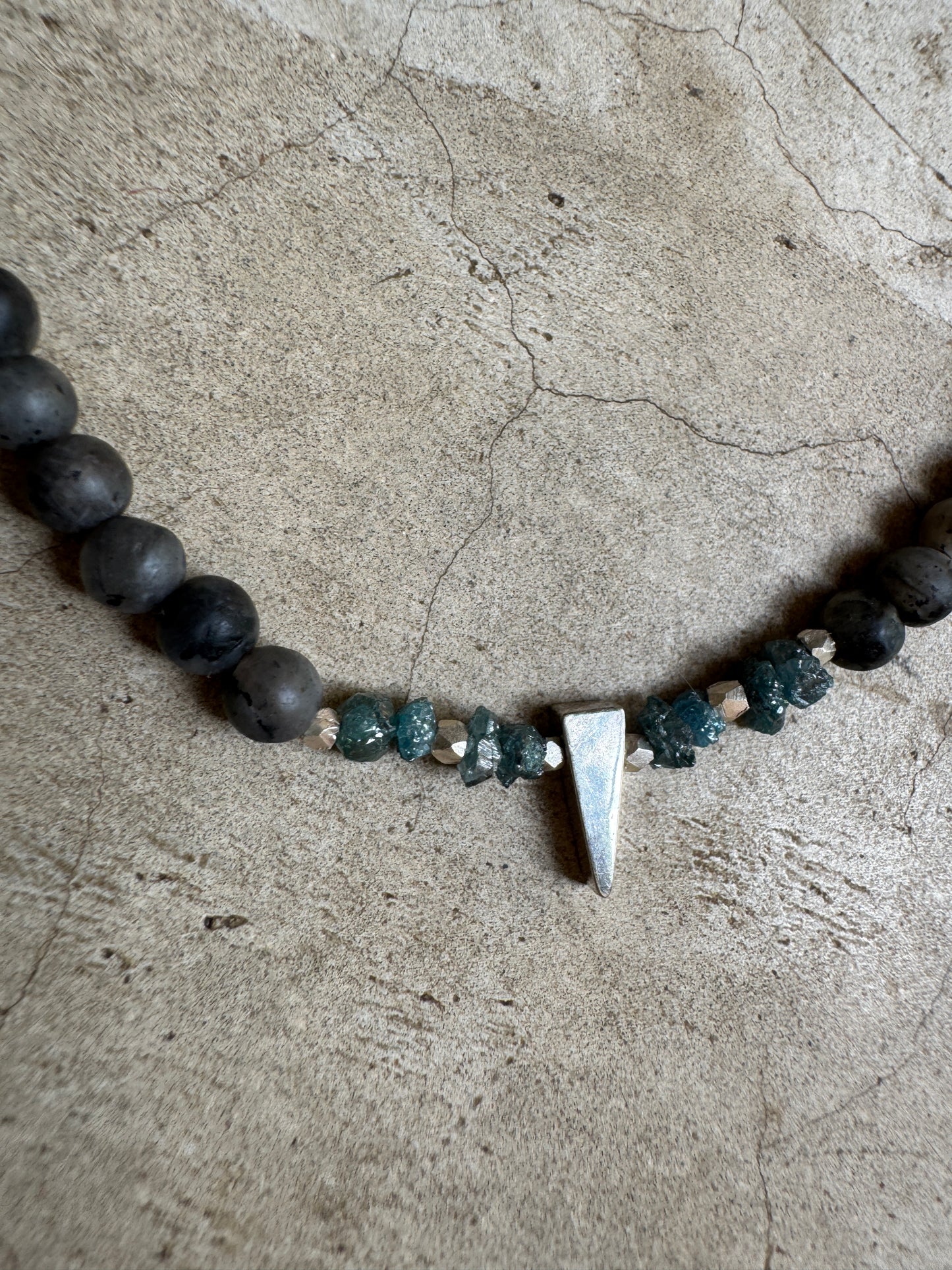 Gray cloud bracelet