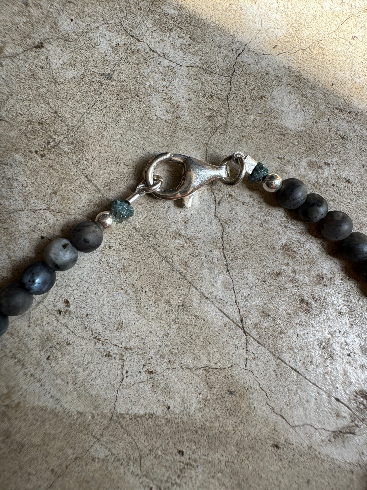 Gray cloud bracelet