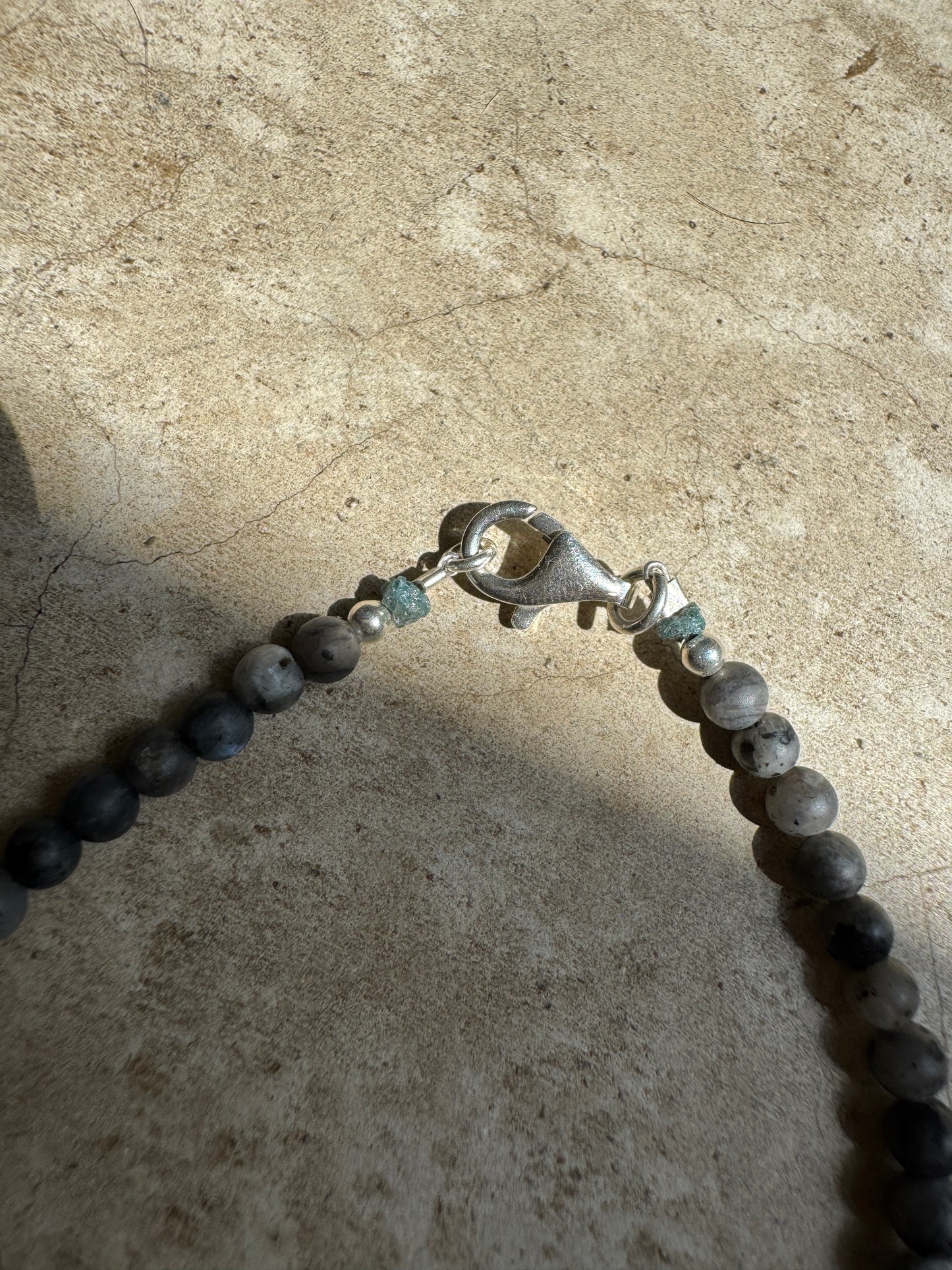 Gray cloud bracelet