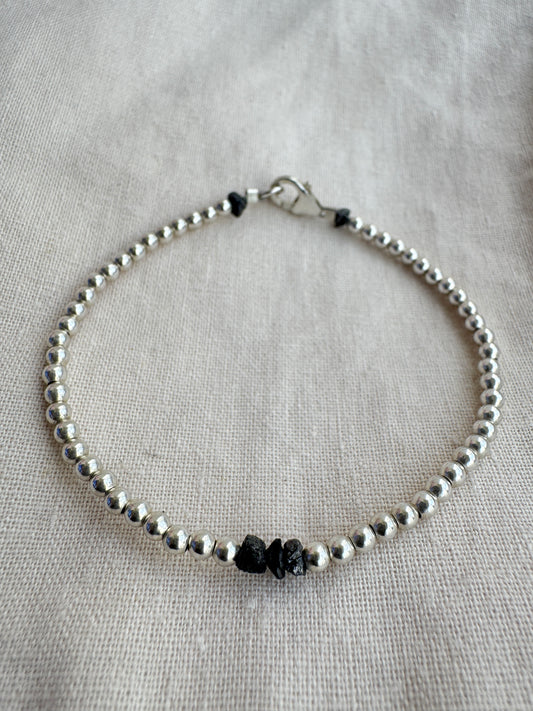 Raw Trio Bracelet