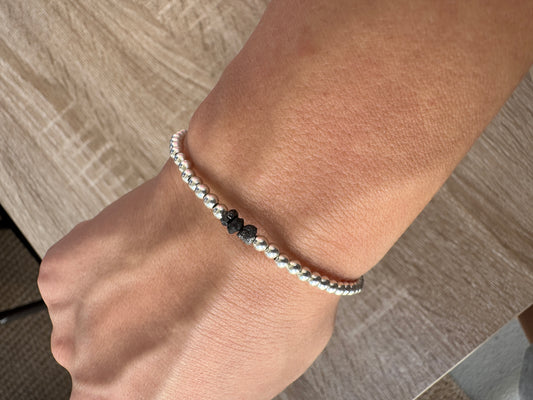 Raw Trio Bracelet
